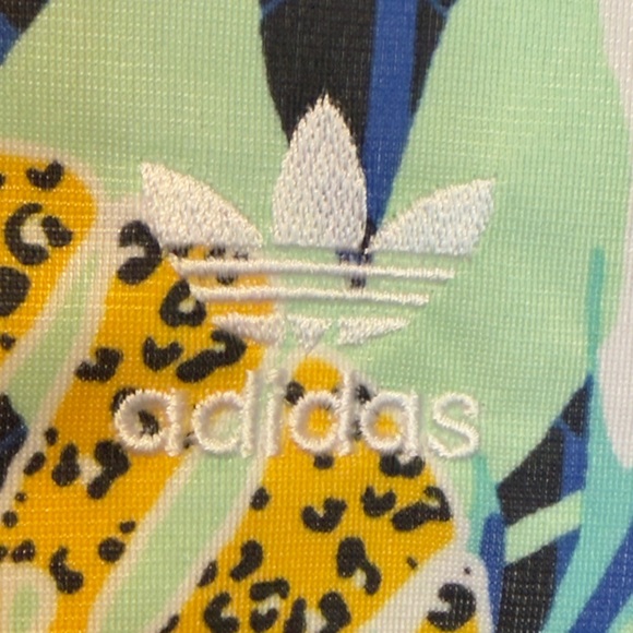 Adidas Originals x HER Studio London Track Jacket Size Small Tropical Leopard - Picture 4 of 10